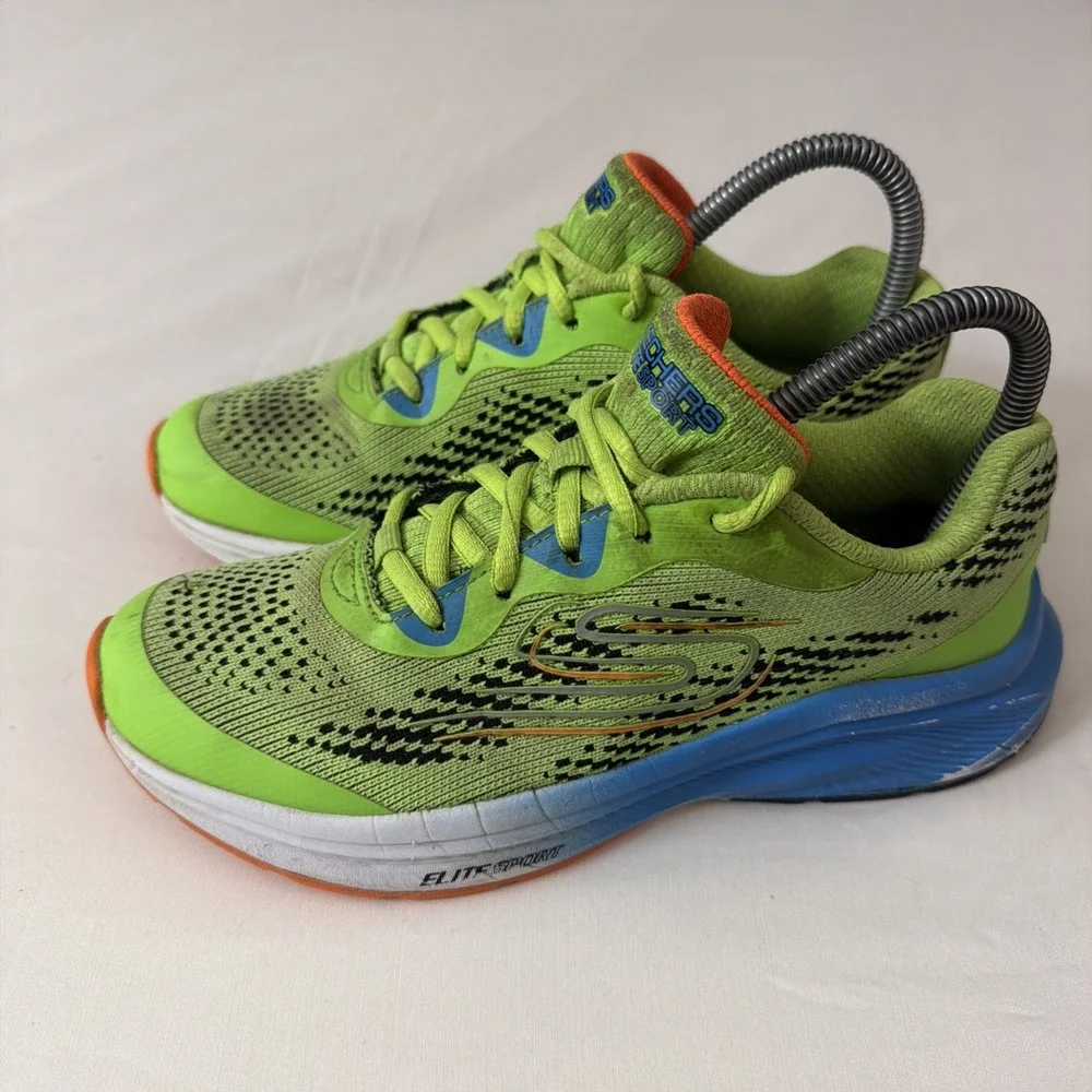 Skechers Elite Sport Stride SN 403953L KIDS YOUTH Size US 4‎ Gym Run Gently Worn